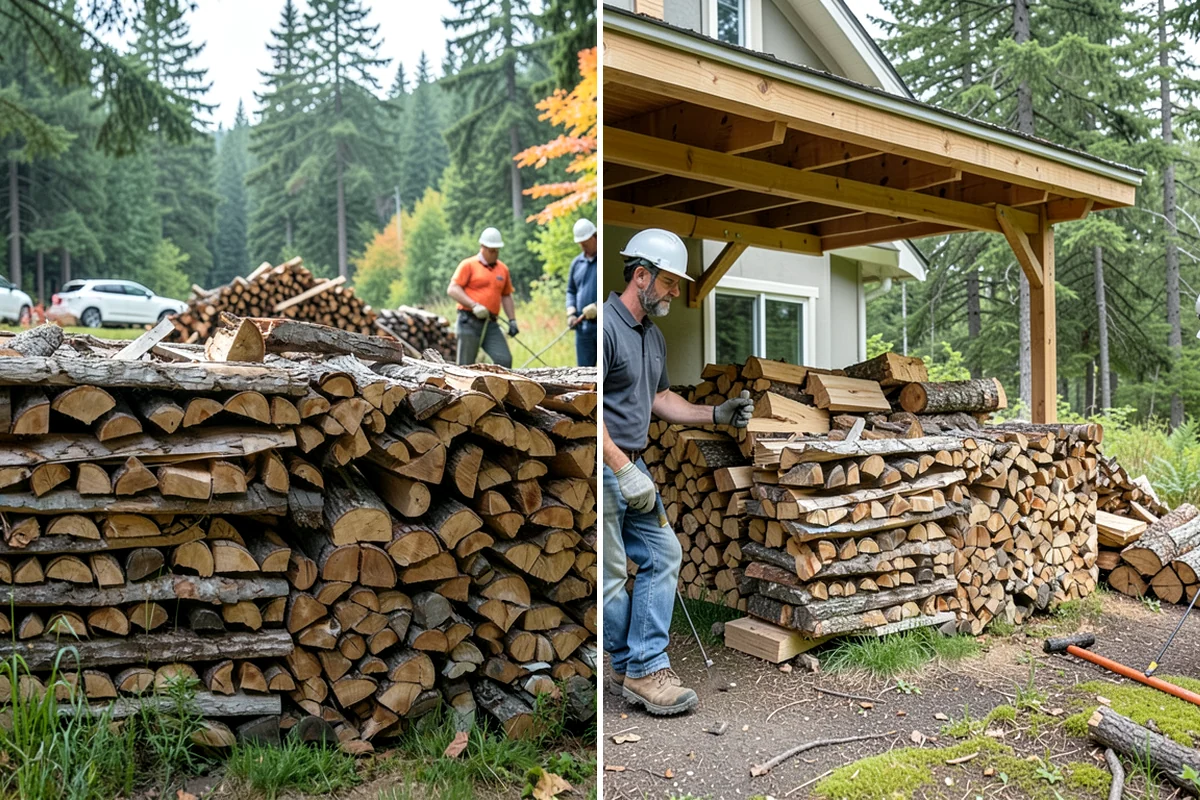 Quarter Cord Firewood in Snoqualmie, King County, WA - Confirm your quarter-cord order and delivery window