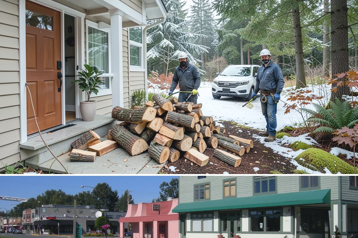 Quarter Cord Firewood in Snoqualmie, King County, WA - Order in early fall to have a light supply seasoned and ready before the first cold snap.