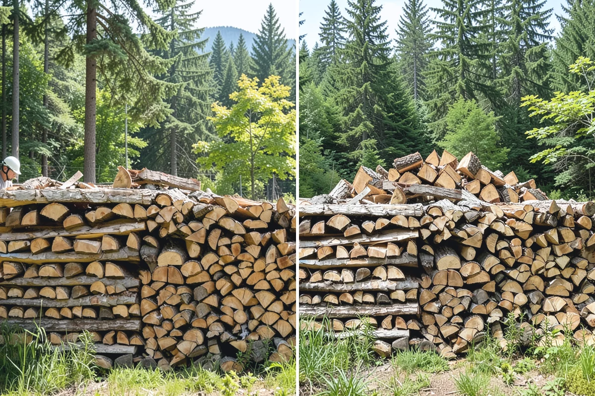 Quarter Cord Firewood in South Prairie, Pierce County, WA - Confirm your quarter-cord order and delivery window