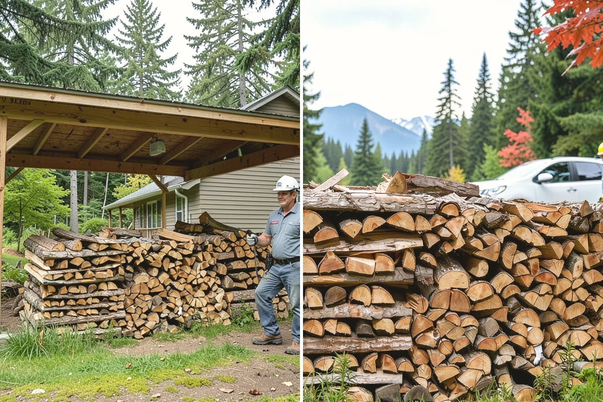 Quarter Cord Firewood in Tukwila, King County, WA - Confirm your quarter-cord order and delivery window