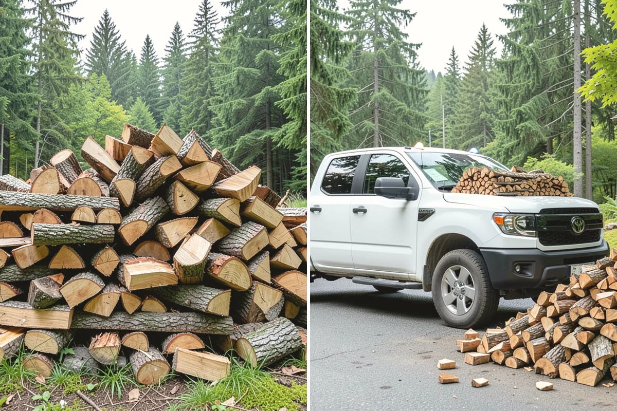 Quarter Cord Firewood in University Place, Pierce County, WA - Confirm your quarter-cord order and delivery window