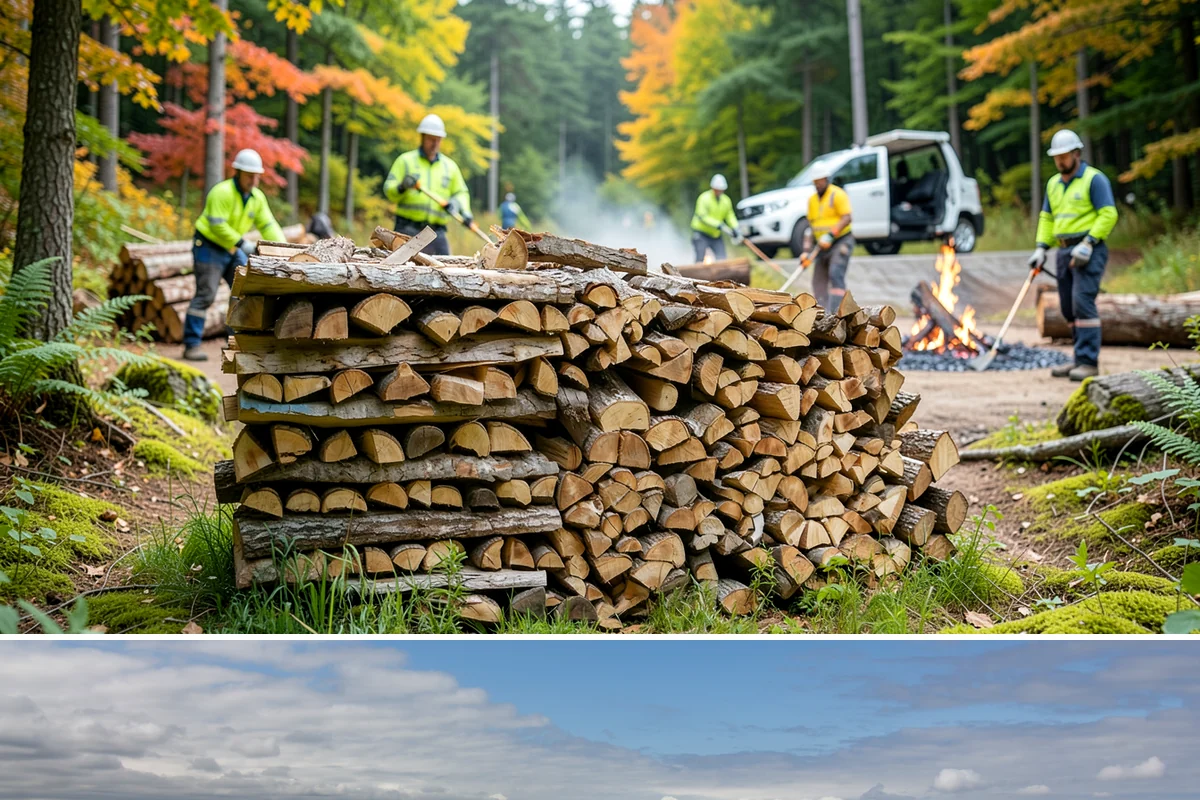 Quarter Cord Firewood in University Place, Pierce County, WA - Order in early fall to have a light supply seasoned and ready before the first cold snap.