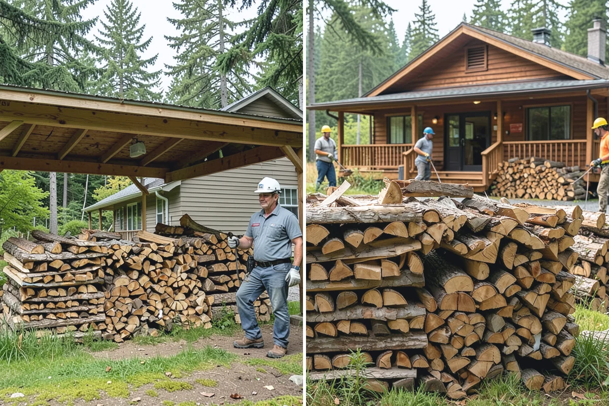 Quarter Cord Firewood in Wilkeson, Pierce County, WA - Confirm your quarter-cord order and delivery window