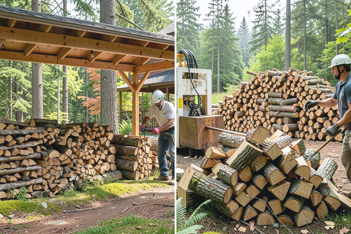 Quarter Cord Firewood in Woodinville, King County, WA - Confirm your quarter-cord order and delivery window