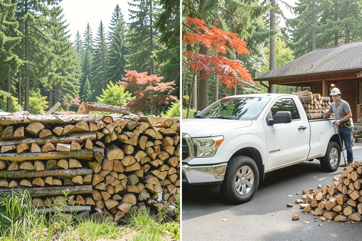 Quarter Cord Firewood in Yarrow Point, King County, WA - Confirm your quarter-cord order and delivery window