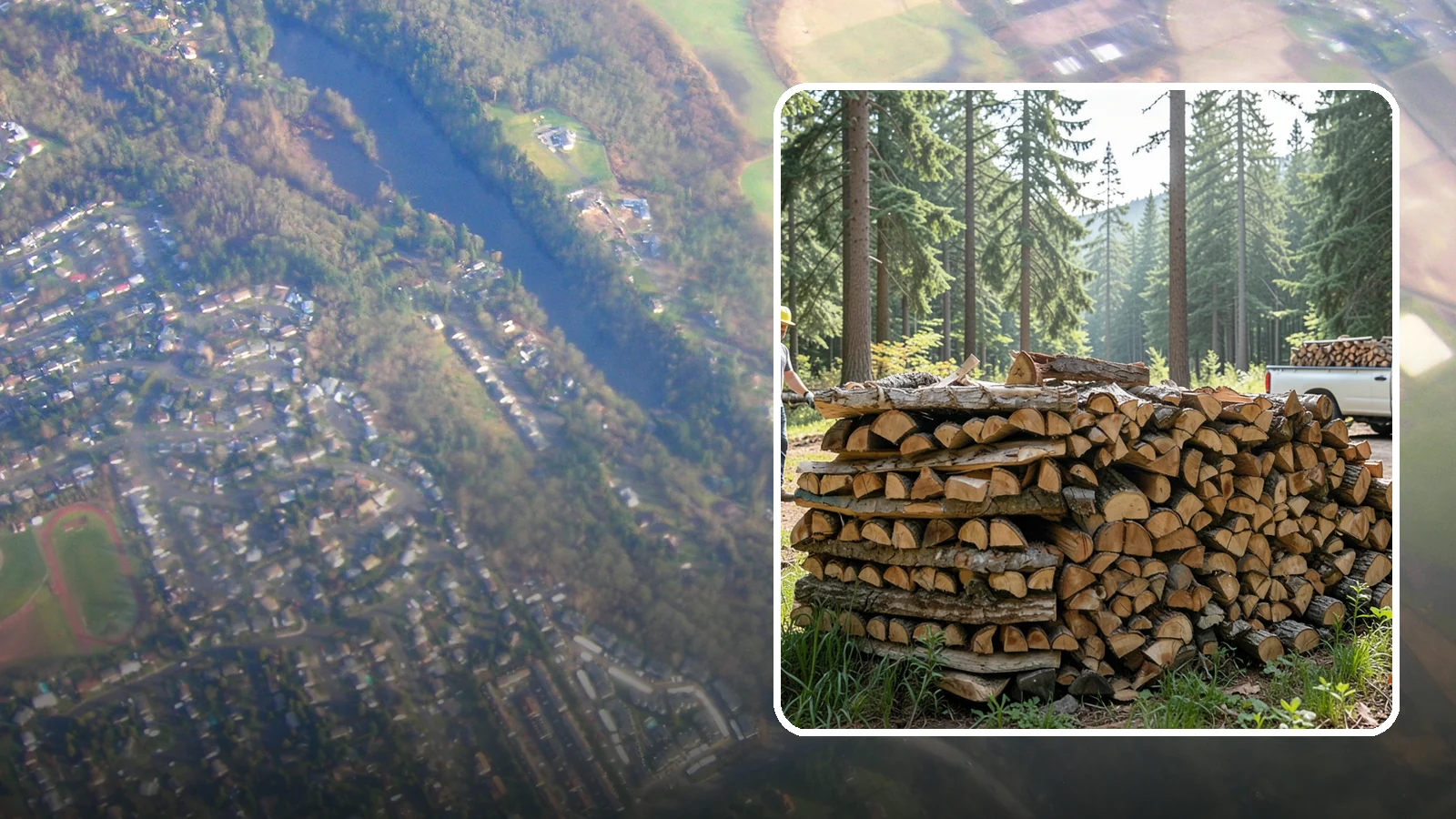 Ready-to-Burn Firewood in Algona, King County, WA - Firewood prepared and cured so you can light a fire the moment it is delivered.