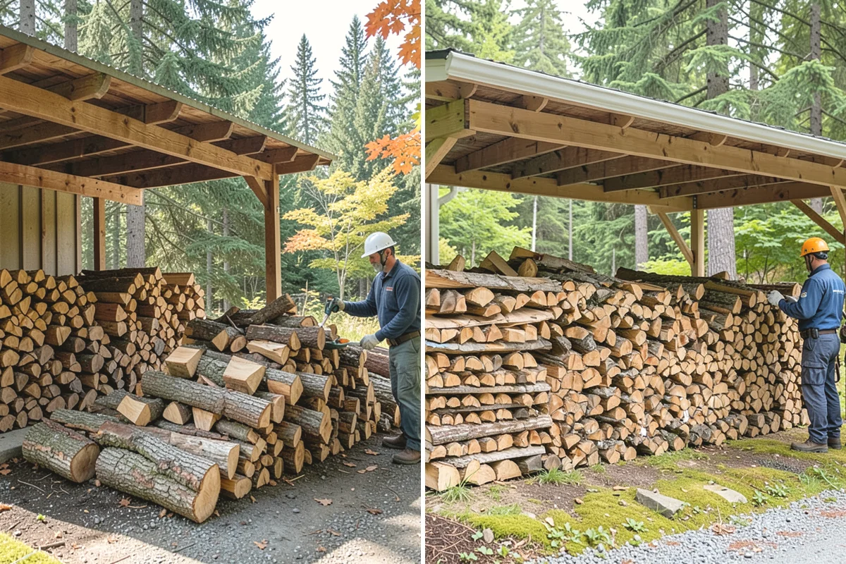 Ready-to-Burn Firewood in Anacortes, Skagit County, WA - We cut and split the rounds