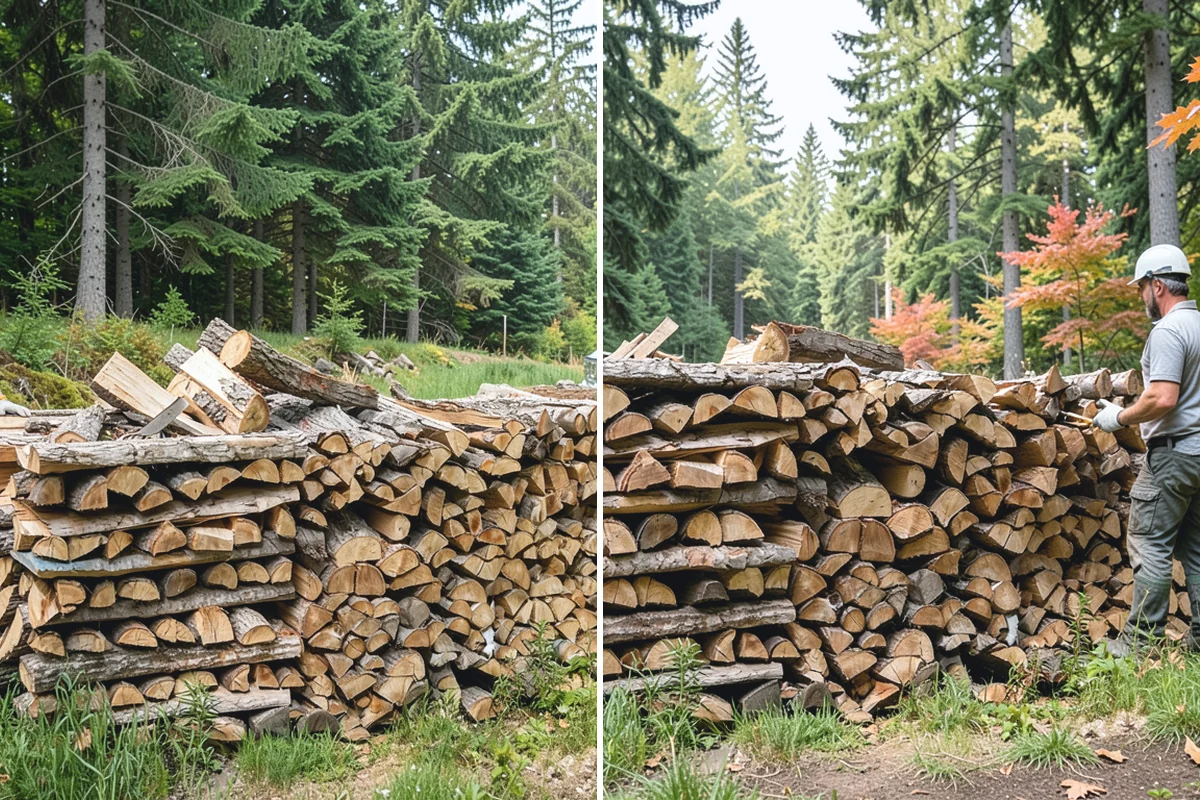 Ready-to-Burn Firewood in Auburn, King County, WA - We cut and split the rounds