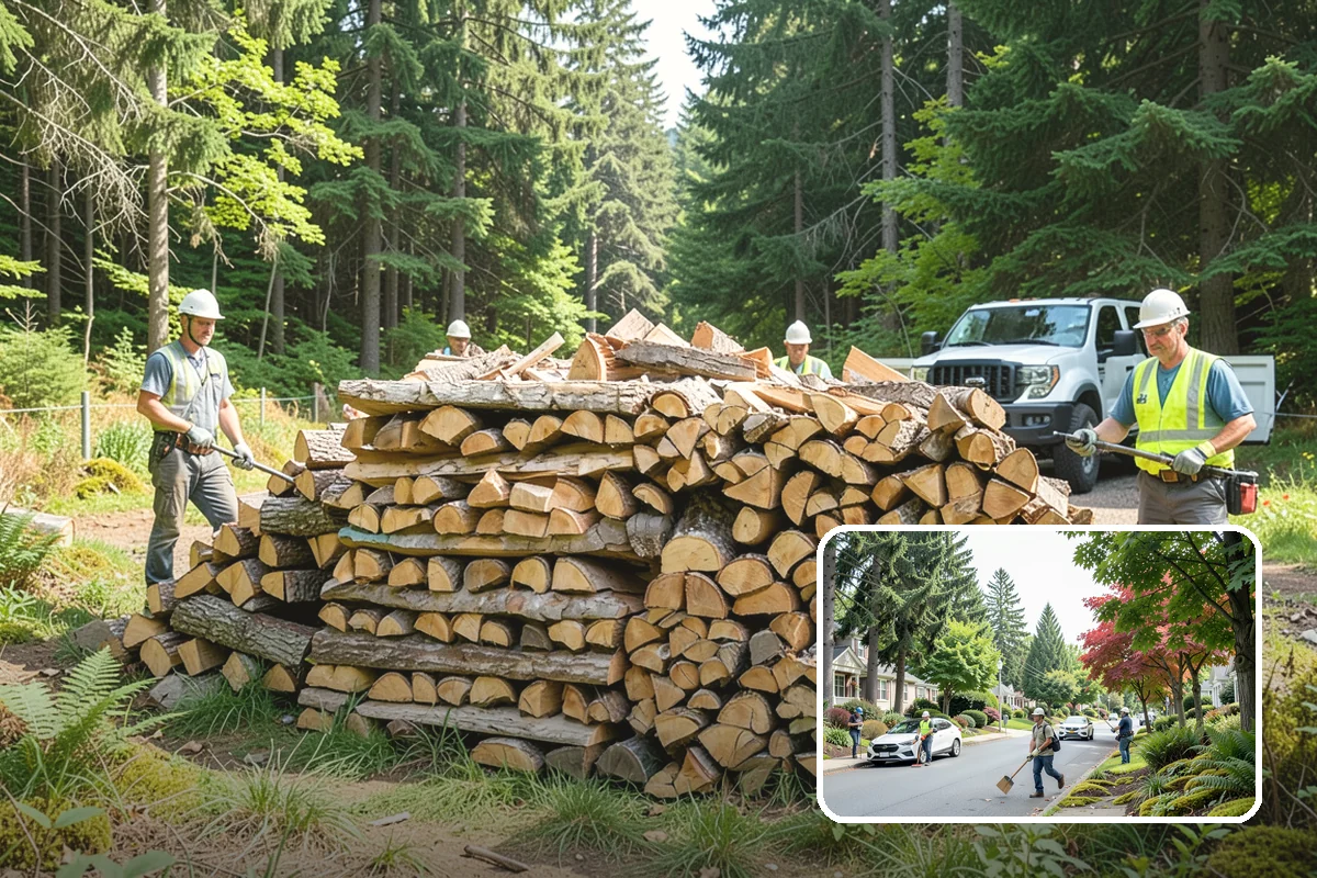 Ready-to-Burn Firewood in Beaux Arts Village, King County, WA - No waiting or home seasoning required