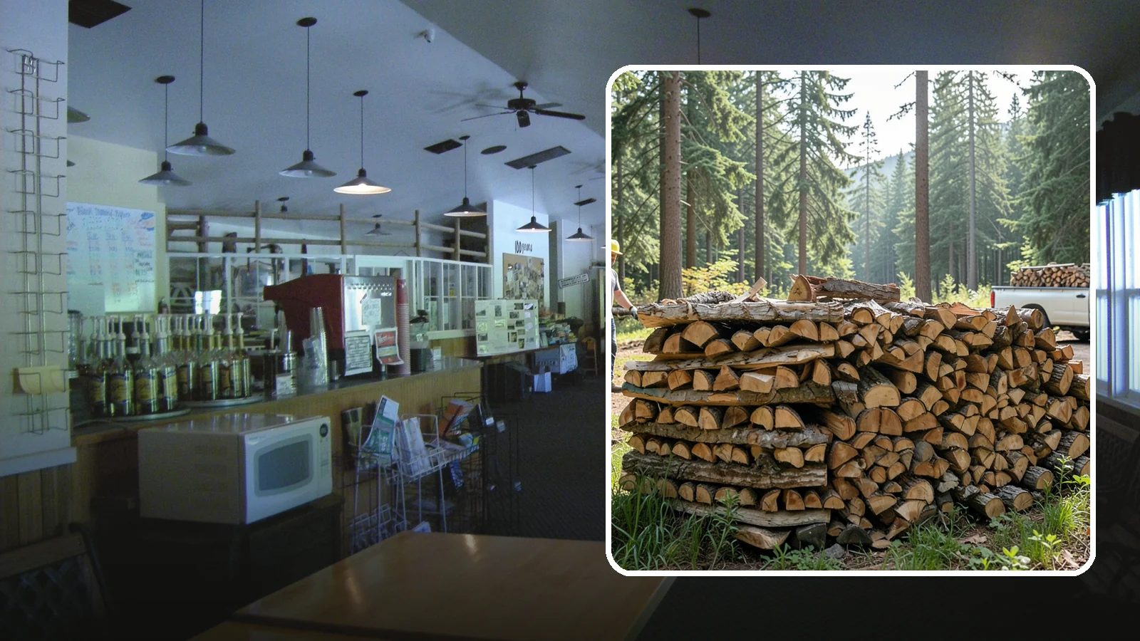 Ready-to-Burn Firewood in Black Diamond, King County, WA - Firewood prepared and cured so you can light a fire the moment it is delivered.