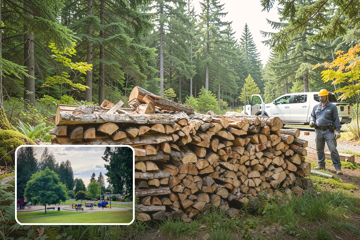 Ready-to-Burn Firewood in Bonney Lake, Pierce County, WA - No waiting or home seasoning required