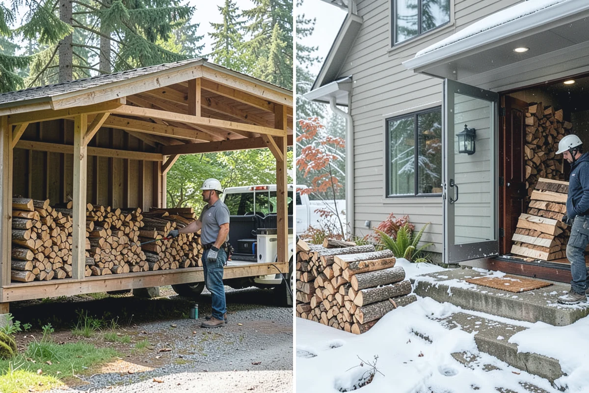 Ready-to-Burn Firewood in Bonney Lake, Pierce County, WA - We cut and split the rounds