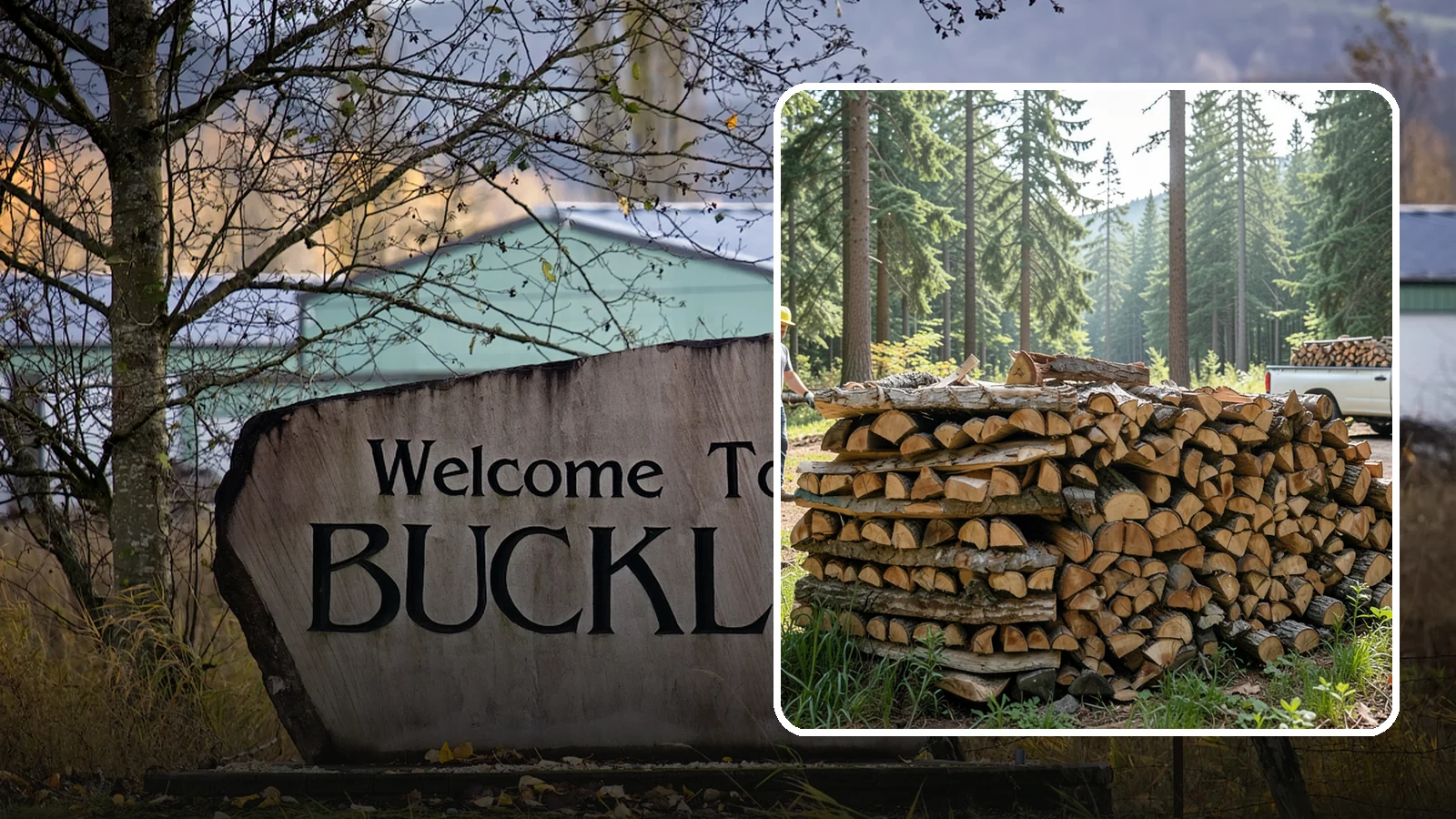 Ready-to-Burn Firewood in Buckley, Pierce County, WA - Firewood prepared and cured so you can light a fire the moment it is delivered.