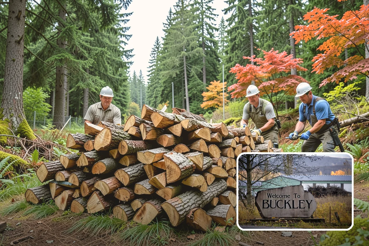 Ready-to-Burn Firewood in Buckley, Pierce County, WA - No waiting or home seasoning required