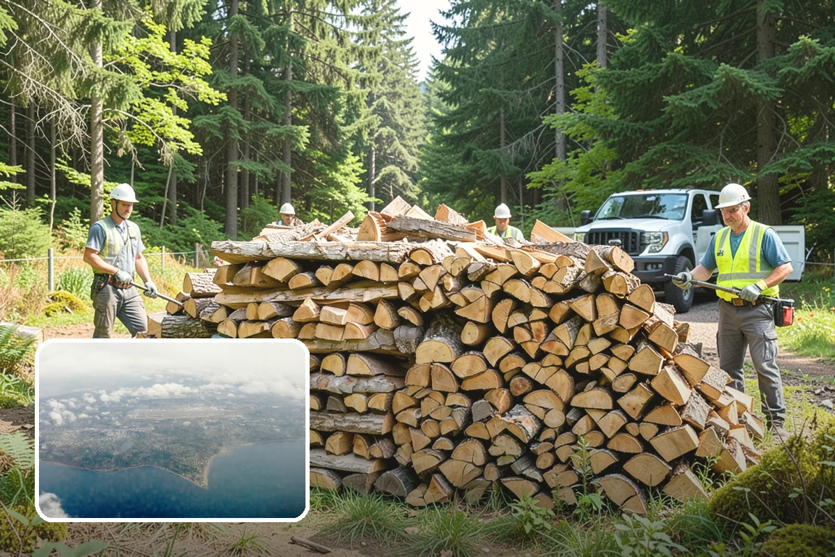 Ready-to-Burn Firewood in Burien, King County, WA - No waiting or home seasoning required