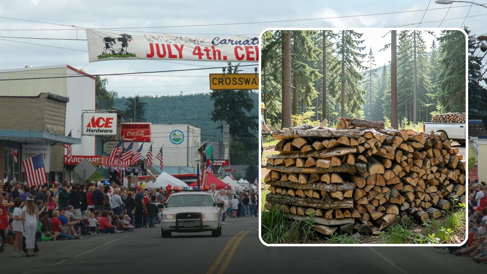 Ready-to-Burn Firewood in Carnation, King County, WA - Firewood prepared and cured so you can light a fire the moment it is delivered.