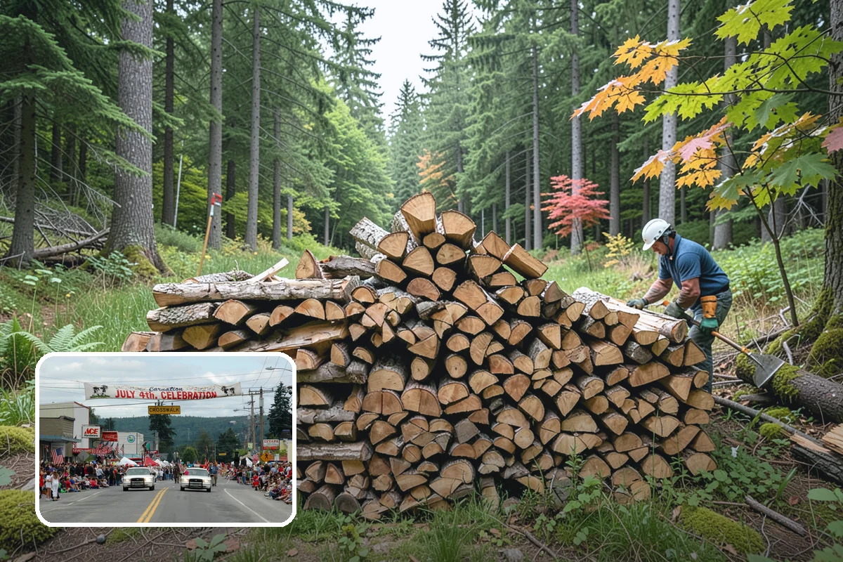 Ready-to-Burn Firewood in Carnation, King County, WA - No waiting or home seasoning required