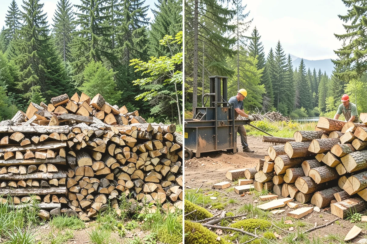 Ready-to-Burn Firewood in Carnation, King County, WA - We cut and split the rounds