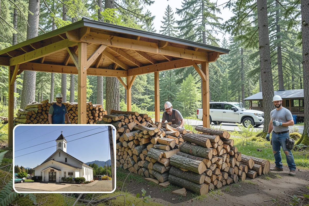 Ready-to-Burn Firewood in Concrete, Skagit County, WA - No waiting or home seasoning required