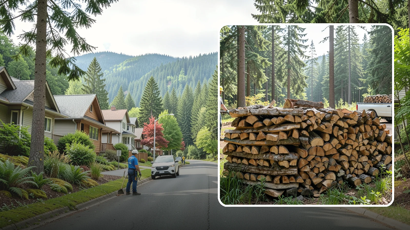 Ready-to-Burn Firewood in Darrington, WA - Firewood prepared and cured so you can light a fire the moment it is delivered.
