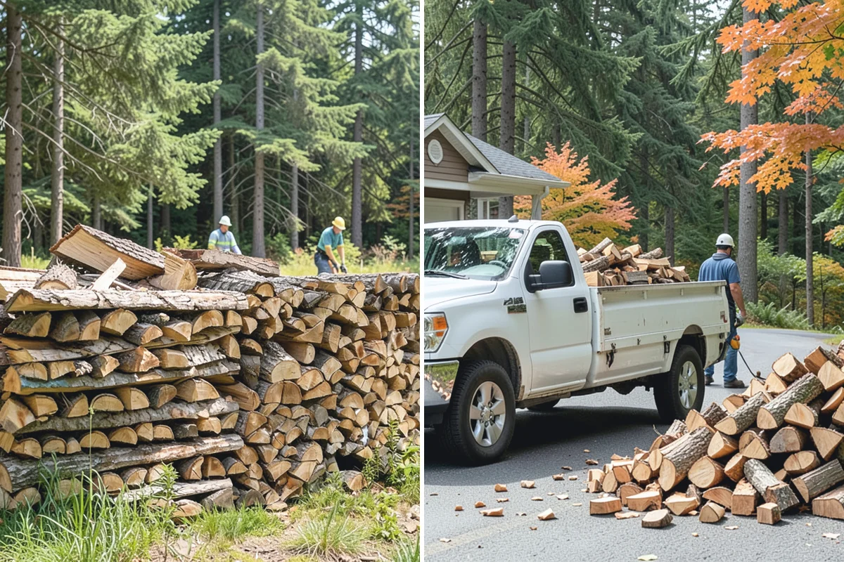 Ready-to-Burn Firewood in Darrington, WA - We cut and split the rounds
