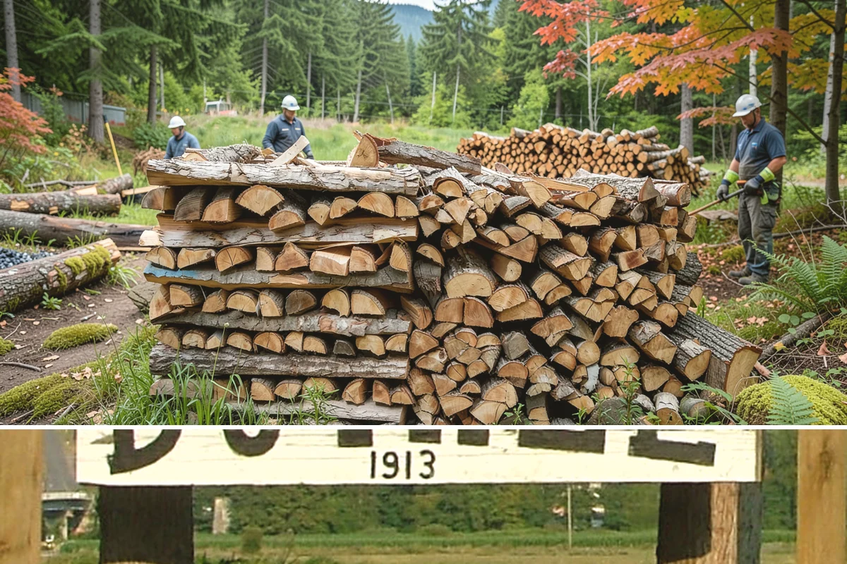 Ready-to-Burn Firewood in Duvall, King County, WA - Especially in demand at the first cold snap when households need heat immediately.