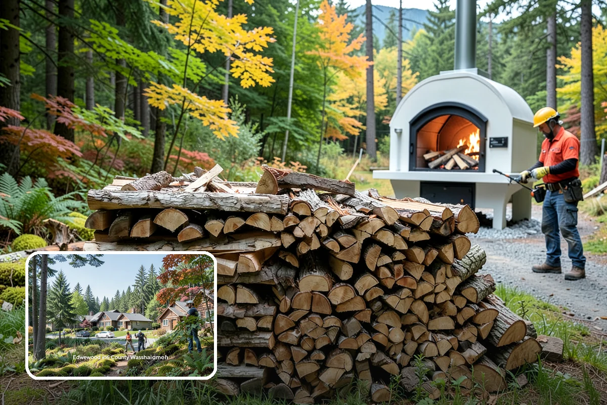 Ready-to-Burn Firewood in Edgewood, WA - No waiting or home seasoning required