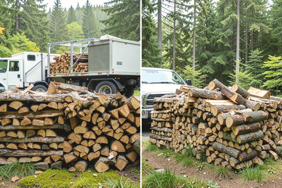 Ready-to-Burn Firewood in Edgewood, WA - We cut and split the rounds