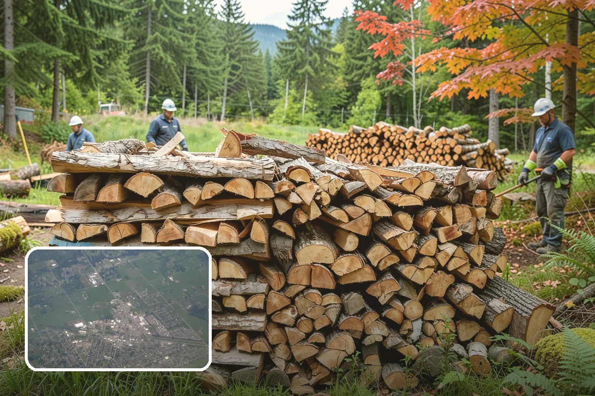 Ready-to-Burn Firewood in Enumclaw, King County, WA - No waiting or home seasoning required