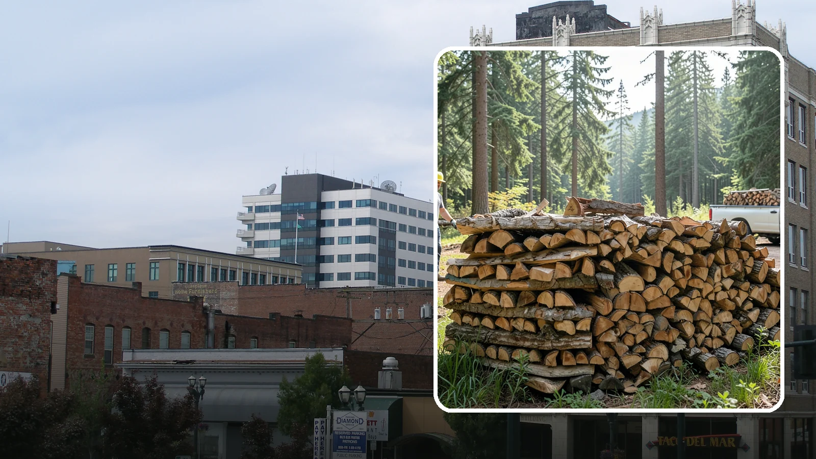 Ready-to-Burn Firewood in Everett, Snohomish County, WA - Firewood prepared and cured so you can light a fire the moment it is delivered.