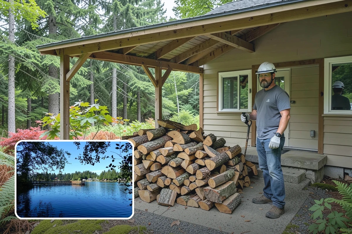 Ready-to-Burn Firewood in Federal Way, King County, WA - No waiting or home seasoning required