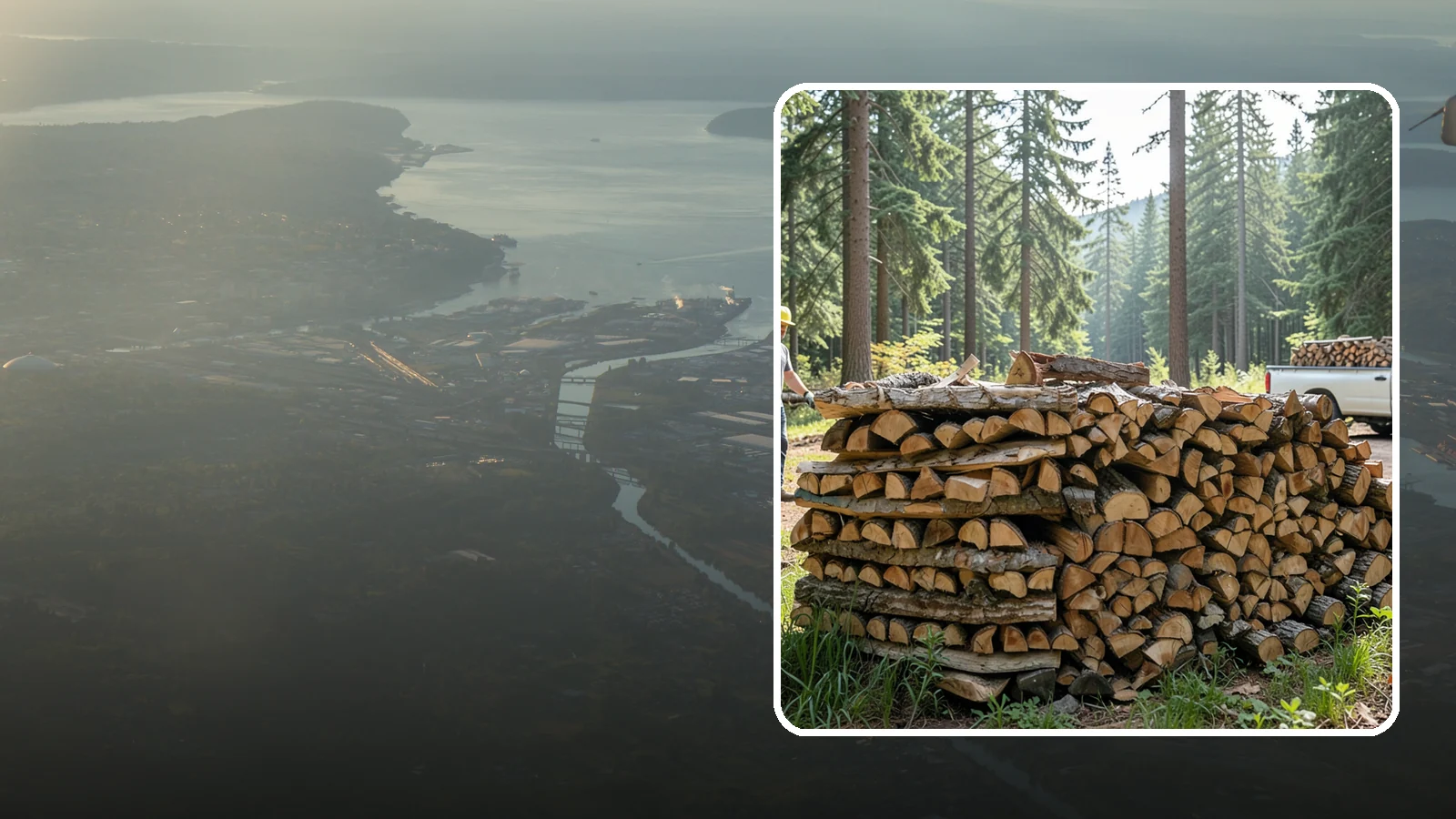 Ready-to-Burn Firewood in Fife, Pierce County, WA - Firewood prepared and cured so you can light a fire the moment it is delivered.
