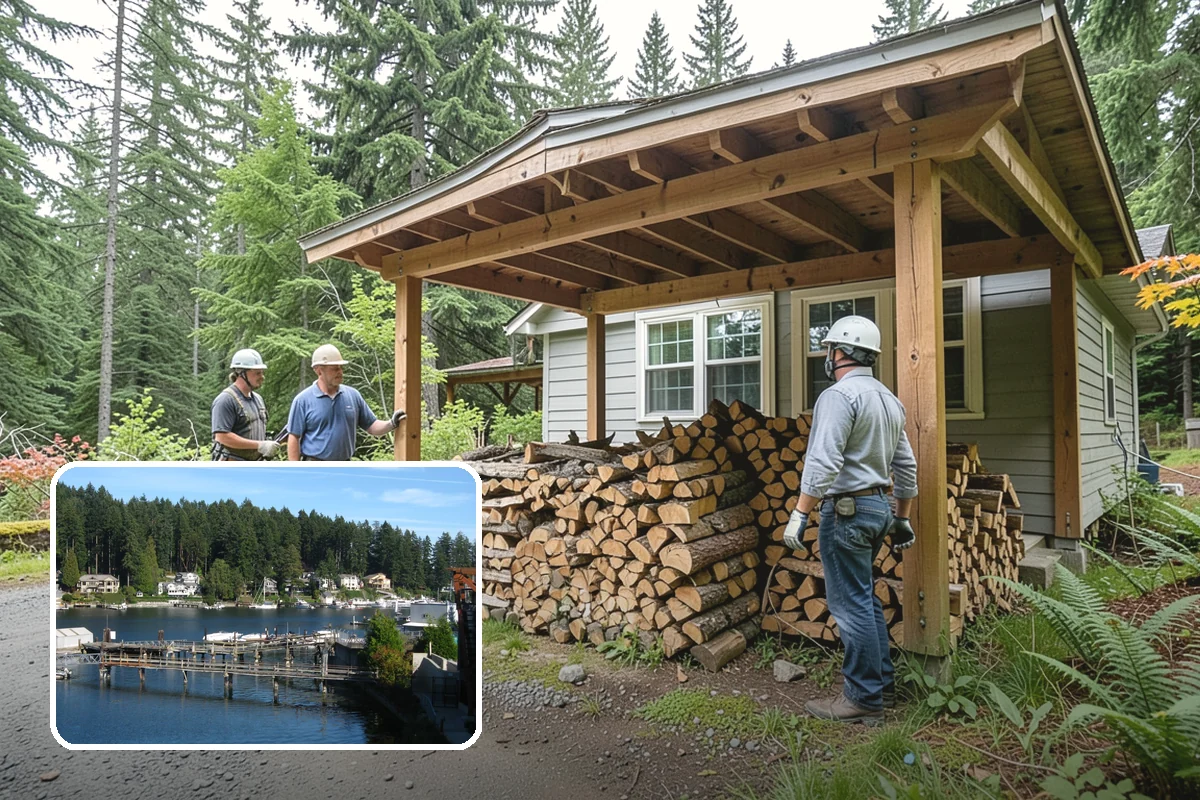Ready-to-Burn Firewood in Gig Harbor, Pierce County, WA - No waiting or home seasoning required