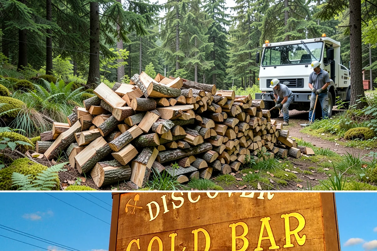 Ready-to-Burn Firewood in Gold Bar, Snohomish County, WA - Especially in demand at the first cold snap when households need heat immediately.