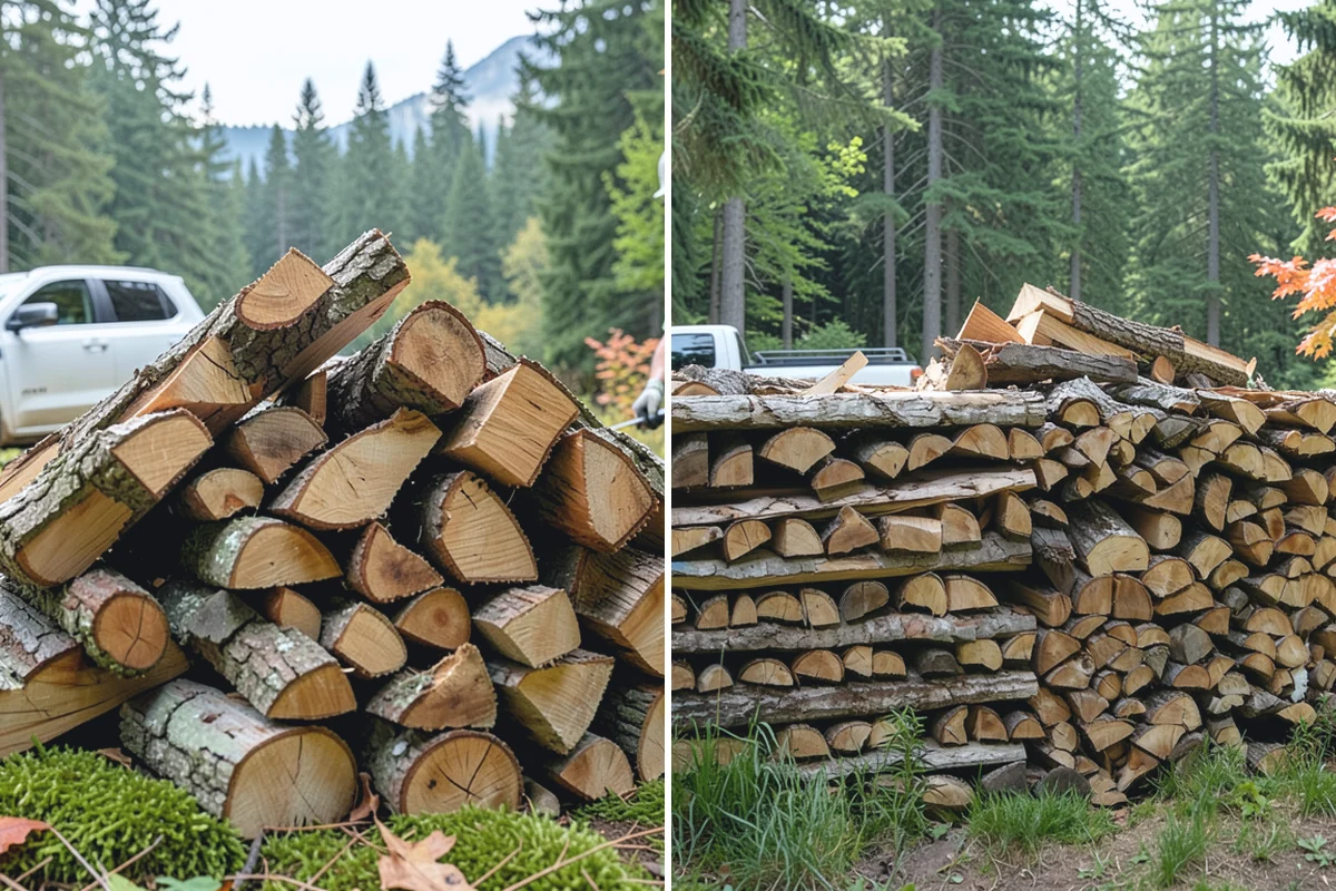 Ready-to-Burn Firewood in Granite Falls, Snohomish County, WA - We cut and split the rounds
