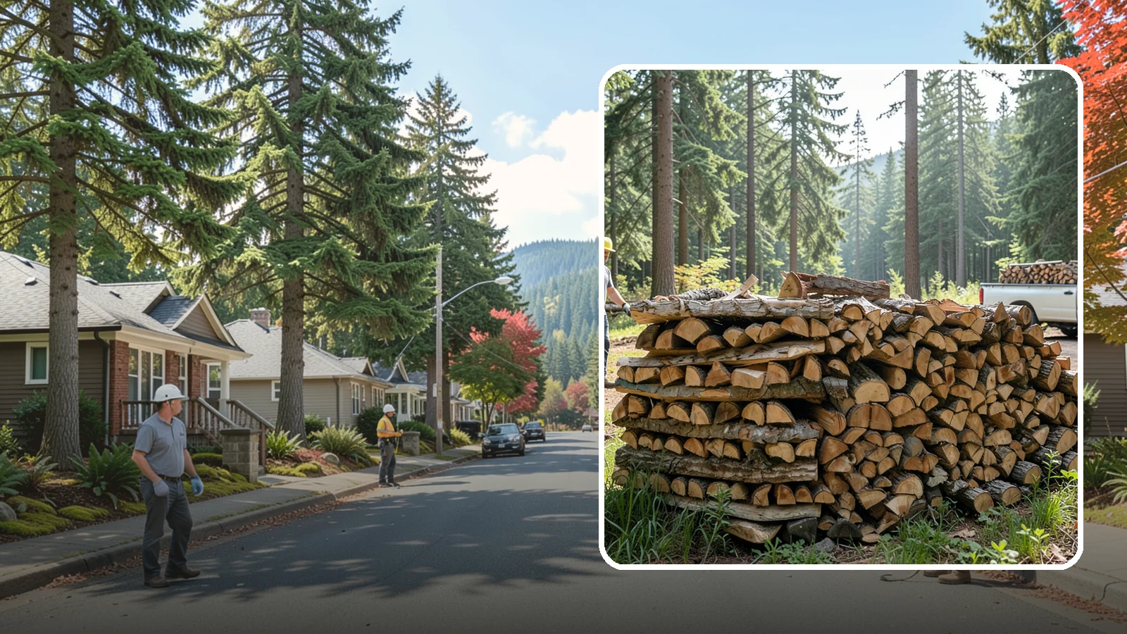Ready-to-Burn Firewood in Hunts Point, King County, WA - Firewood prepared and cured so you can light a fire the moment it is delivered.