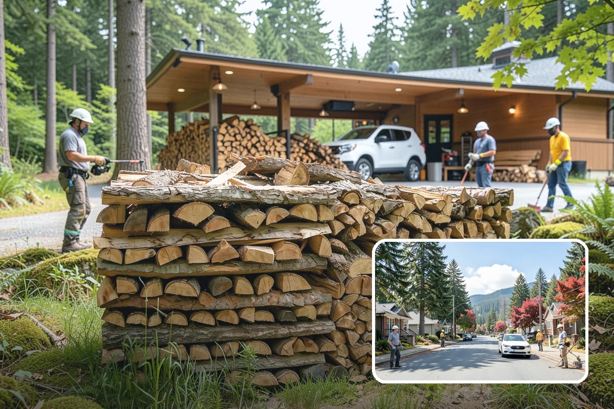Ready-to-Burn Firewood in Hunts Point, King County, WA - No waiting or home seasoning required
