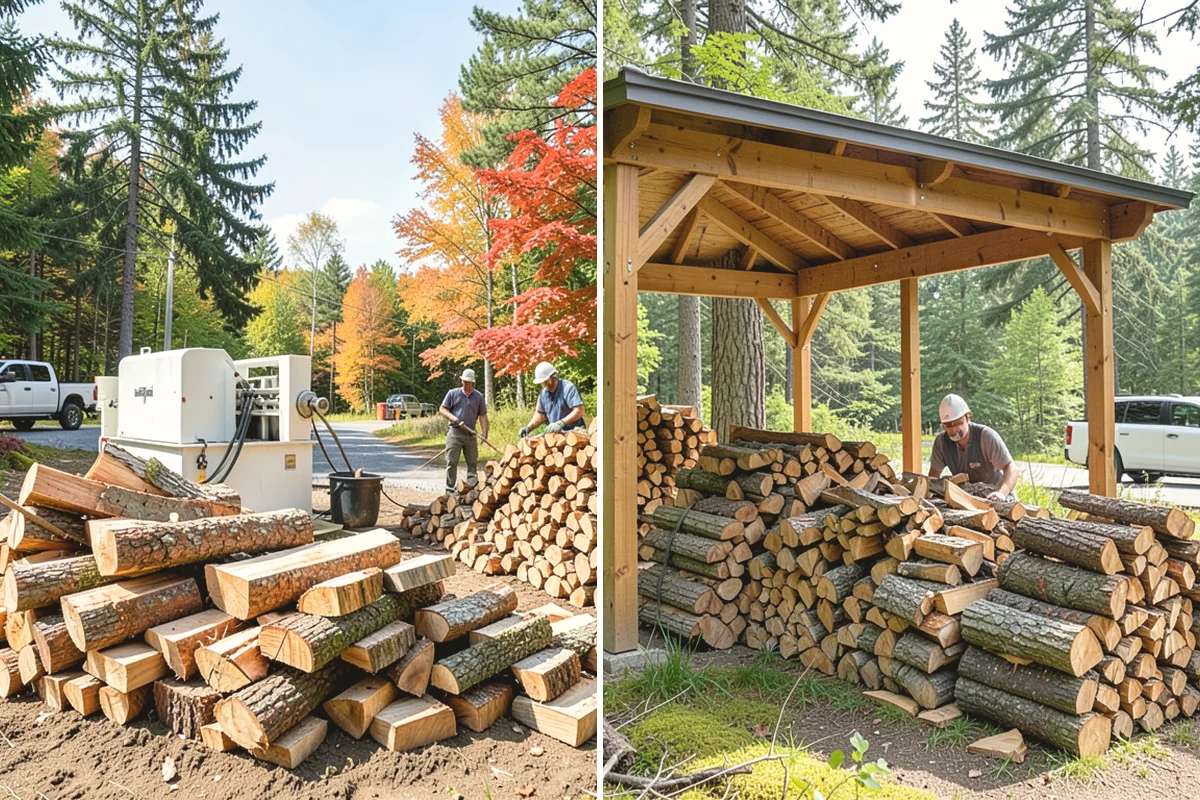 Ready-to-Burn Firewood in Issaquah, King County, WA - We cut and split the rounds