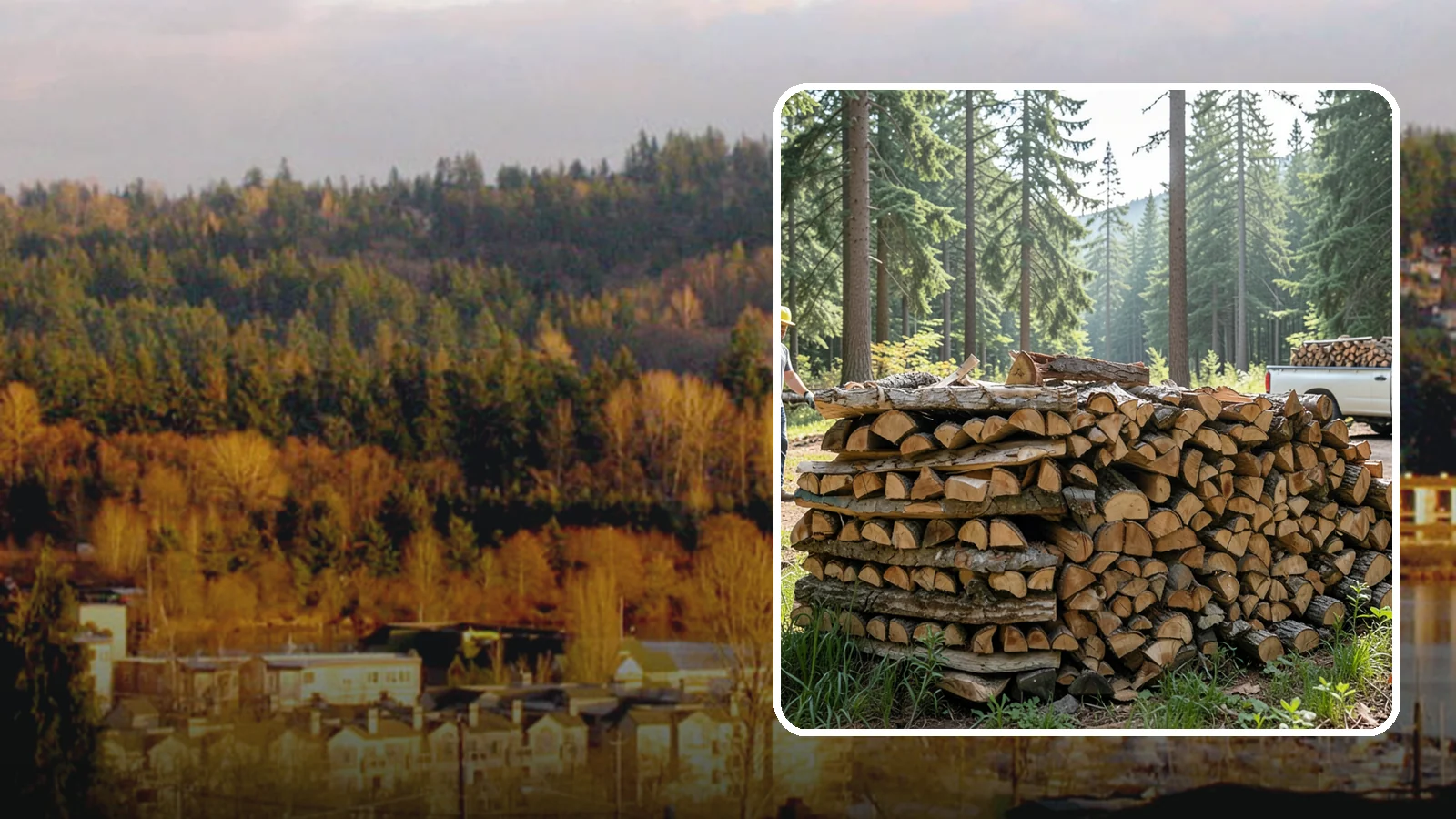 Ready-to-Burn Firewood in Kenmore, King County, WA - Firewood prepared and cured so you can light a fire the moment it is delivered.