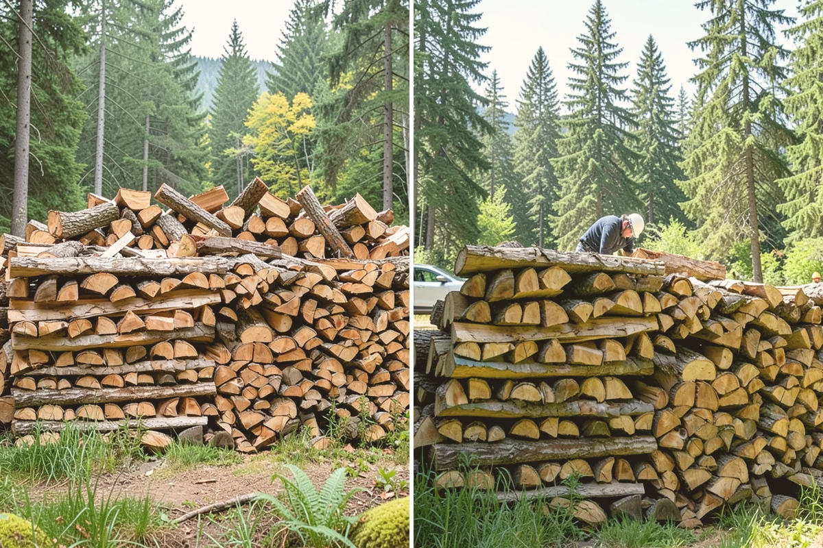 Ready-to-Burn Firewood in Kirkland, King County, WA - We cut and split the rounds