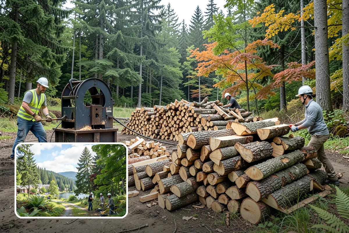 Ready-to-Burn Firewood in Lake Forest Park, King County, WA - No waiting or home seasoning required