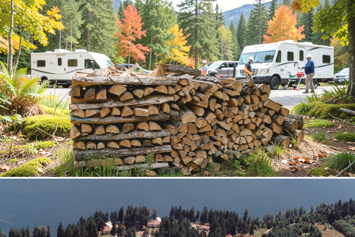 Ready-to-Burn Firewood in Lakewood, Pierce County, WA - Especially in demand at the first cold snap when households need heat immediately.