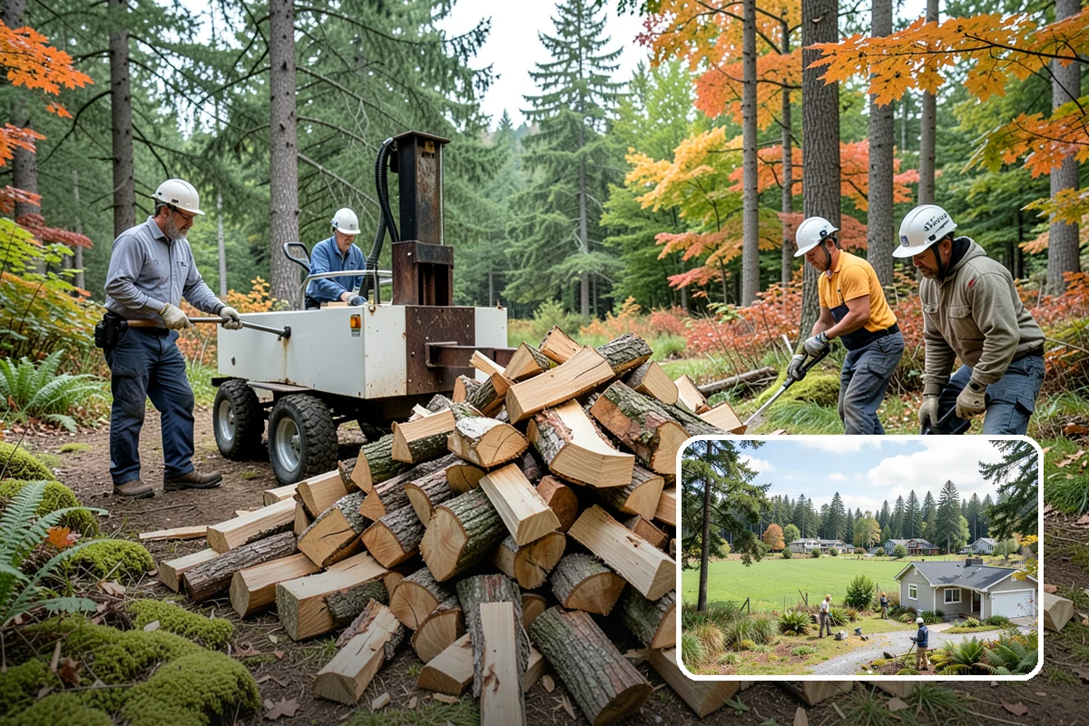 Ready-to-Burn Firewood in Lyman, WA - No waiting or home seasoning required