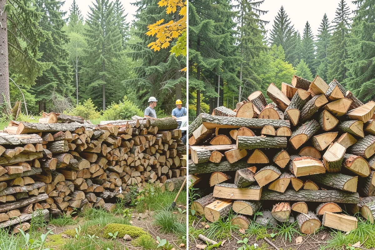 Ready-to-Burn Firewood in Lynnwood, Snohomish County, WA - We cut and split the rounds