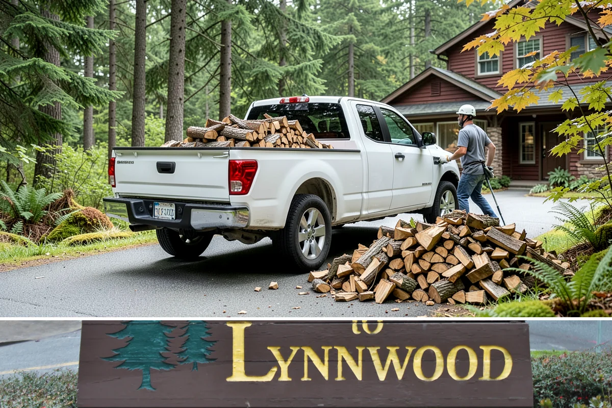 Ready-to-Burn Firewood in Lynnwood, Snohomish County, WA - Especially in demand at the first cold snap when households need heat immediately.