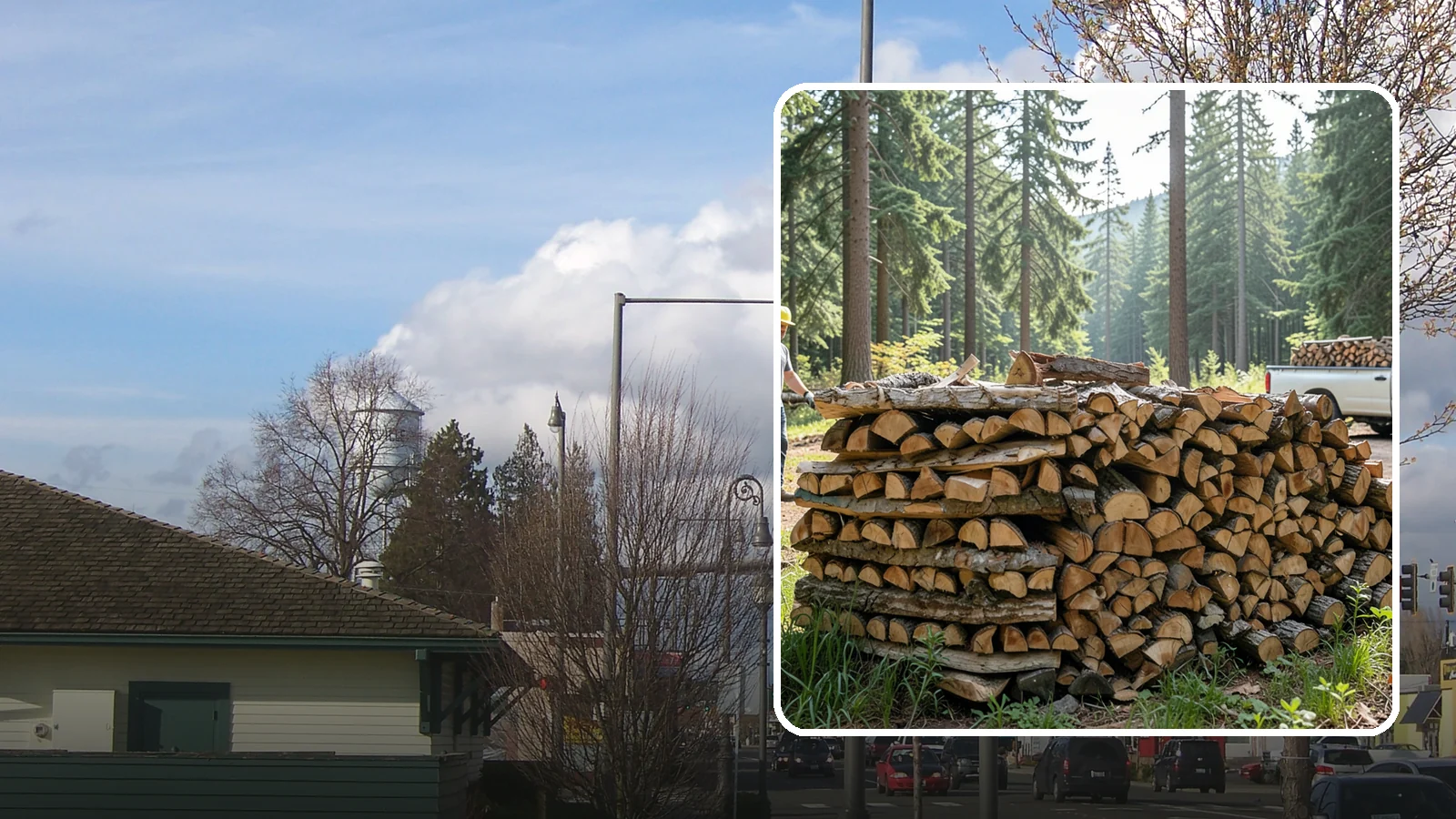 Ready-to-Burn Firewood in Marysville, Snohomish County, WA - Firewood prepared and cured so you can light a fire the moment it is delivered.