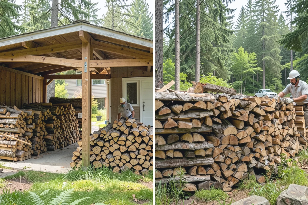 Ready-to-Burn Firewood in Marysville, Snohomish County, WA - We cut and split the rounds