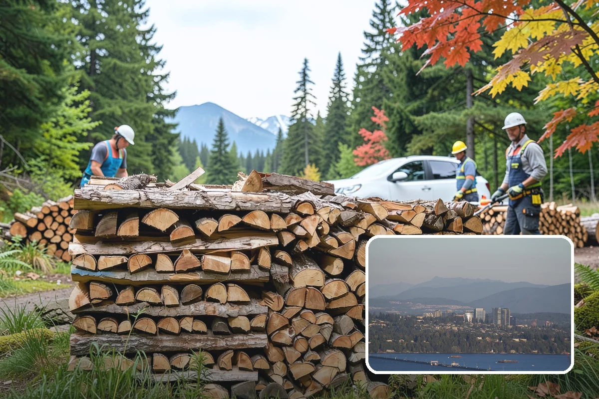 Ready-to-Burn Firewood in Medina, King County, WA - No waiting or home seasoning required