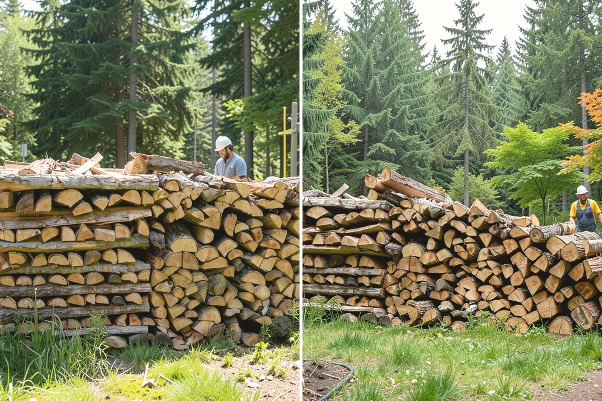 Ready-to-Burn Firewood in Mercer Island, King County, WA - We cut and split the rounds