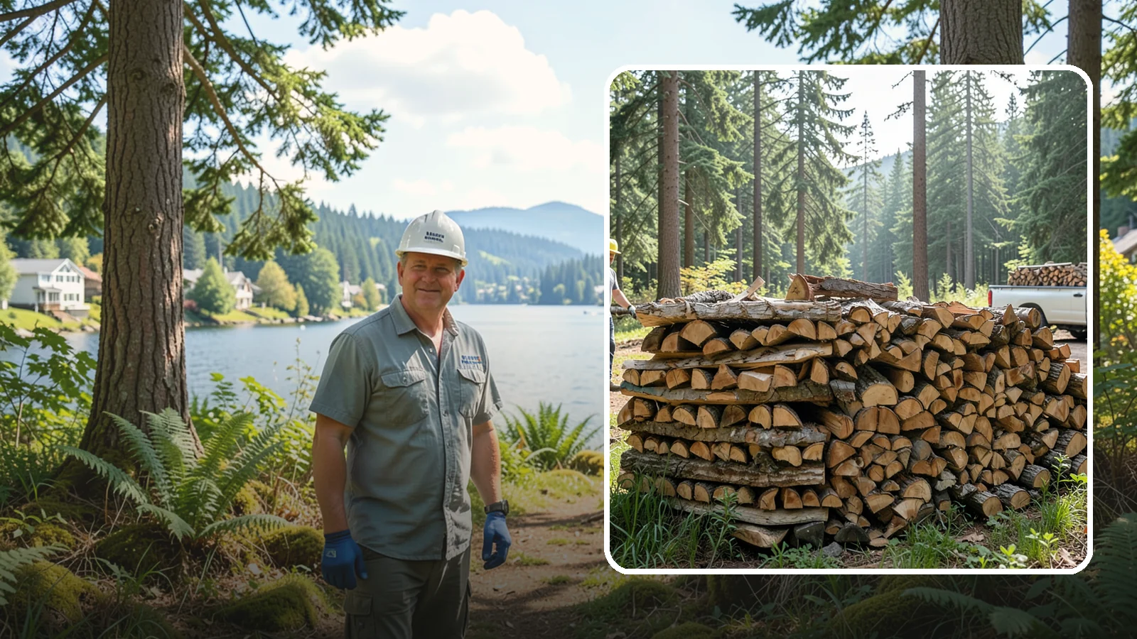 Ready-to-Burn Firewood in Milton, King County, WA - Firewood prepared and cured so you can light a fire the moment it is delivered.
